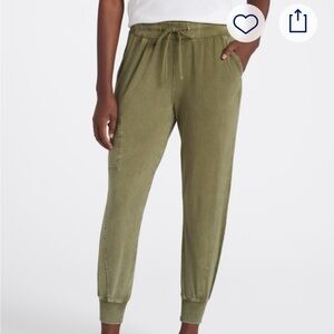 Olive Green Women's Jogger Pants